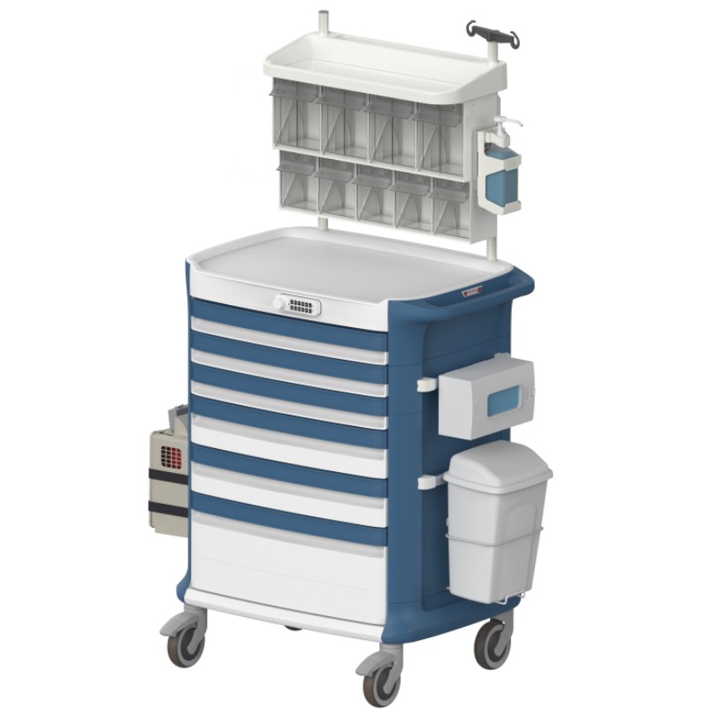 Wózki reanimacyjne i anestezjologiczne Pegasus Poly anestezjologiczny