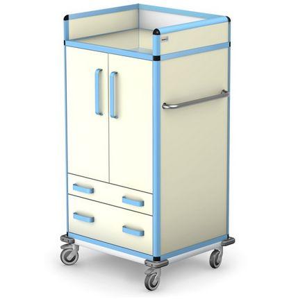 Wózki-szafki do bielizny czystej TECH-MED Sp. z o.o. WMW-1230