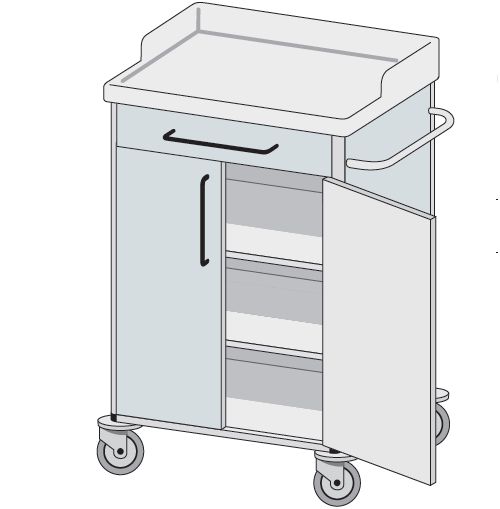 Wózki wielofunkcyjne TRIBO typ MM 402