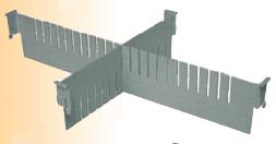 Wózki zabiegowe, organizacyjne i dokumentacyjne - akcesoria Villard ADAPTIS 1102.35 organizacyjne