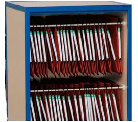 Wózki zabiegowe, organizacyjne i dokumentacyjne - akcesoria Villard ADAPTIS 398.09 organizacyjne