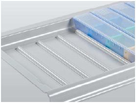 Wózki zabiegowe, organizacyjne i dokumentacyjne - akcesoria FRANCEHOSPITAL Dozownik farmaceutyków na tacy FRANCEHOSPITAL