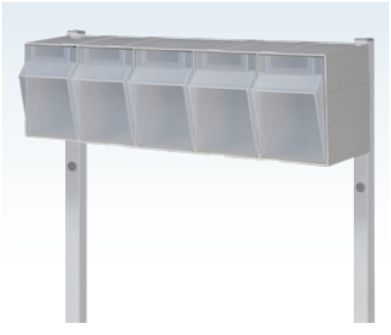 Wózki zabiegowe, organizacyjne i dokumentacyjne - akcesoria Bailida VTB-1