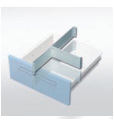 Wózki zabiegowe, organizacyjne i dokumentacyjne - akcesoria TRIBO W 234