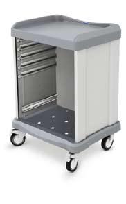 Wózki zabiegowe, organizacyjne i dokumentacyjne (szafki) MALVESTIO 326060