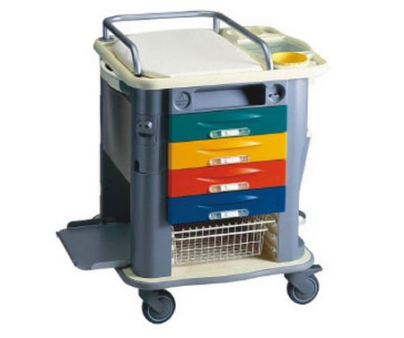 Wózki zabiegowe, organizacyjne i dokumentacyjne (szafki) GAMMA POLIURETANI Aurion DZIECIĘCY