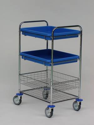 Wózki zabiegowe, organizacyjne i dokumentacyjne (szafki) Klaro MAN NEMO 120