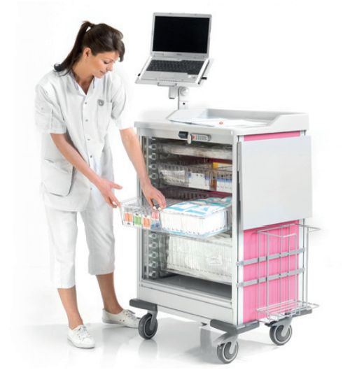 Wózki zabiegowe, organizacyjne i dokumentacyjne (szafki) Belintra MEDICART 1500