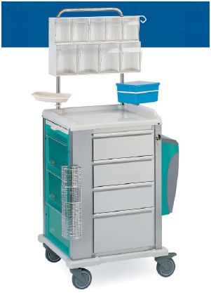 Wózki zabiegowe, organizacyjne i dokumentacyjne (szafki) FRANCEHOSPITAL PCM2-S