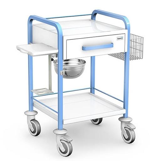 Wózki zabiegowe, organizacyjne i dokumentacyjne (szafki) TECH-MED Sp. z o.o. STKO/ST