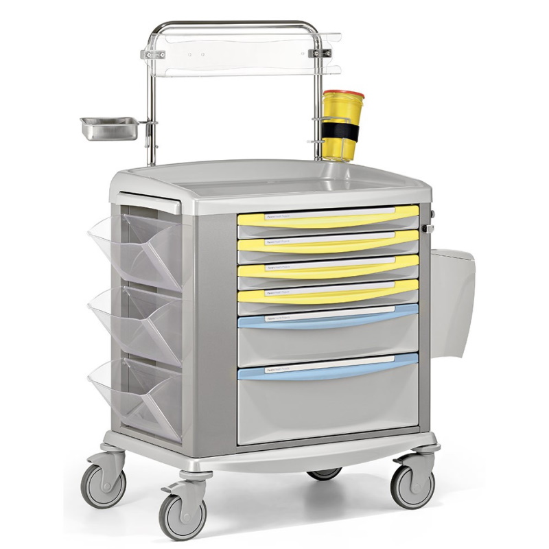 Wózki zabiegowe, organizacyjne i dokumentacyjne (szafki) Favero Switch