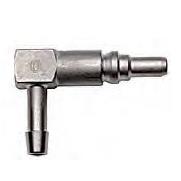 Wtyki do punktów poboru gazów medycznych GCE WTYKI KĄTOWE TYPU AGA