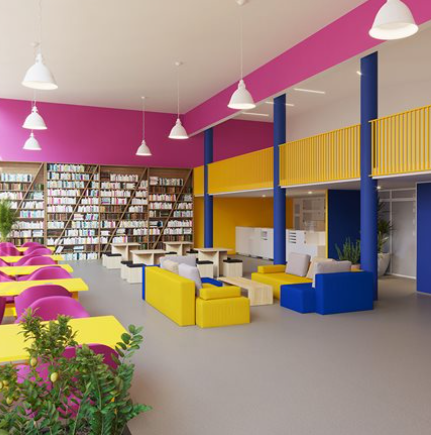 Wykładziny na podłogi do placówek medycznych Altro Cantata