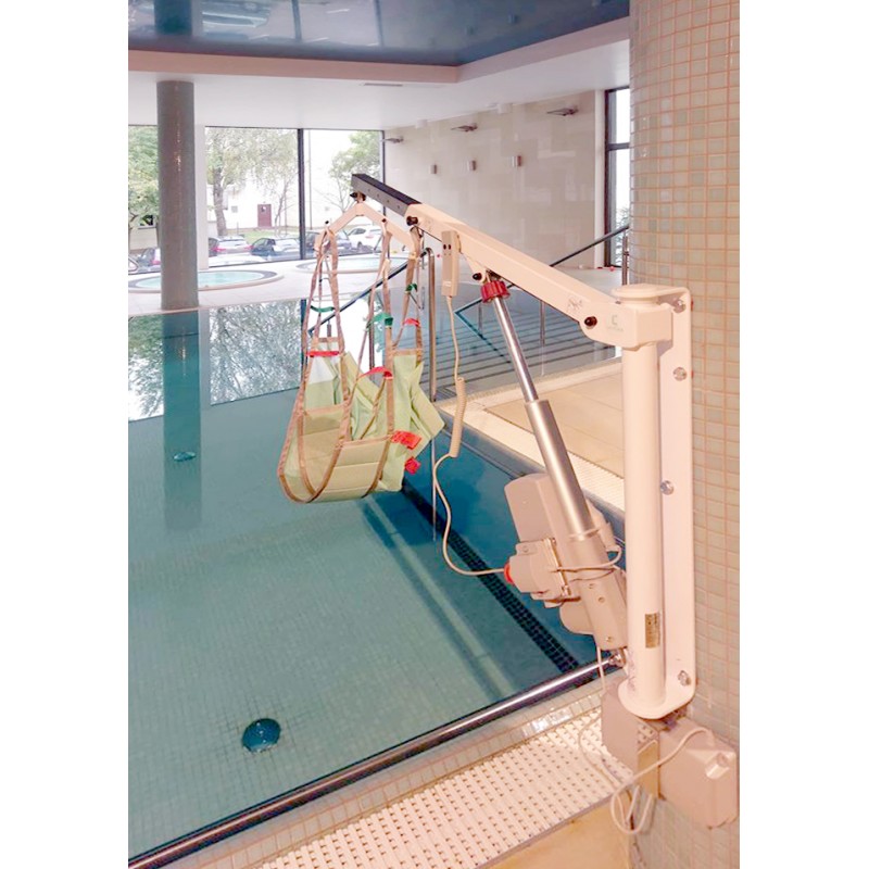 Wysięgnikowe podnośniki basenowe LeviCare AQUA