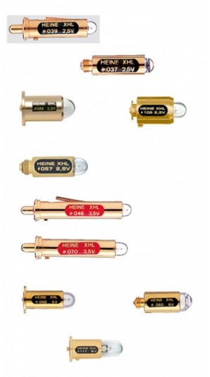 Żarówki do laryngoskopów Heine Żarówki i wkłady diodowe LED Heine