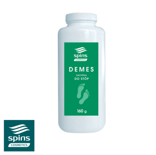 Zasypki do stóp Spins Deme S