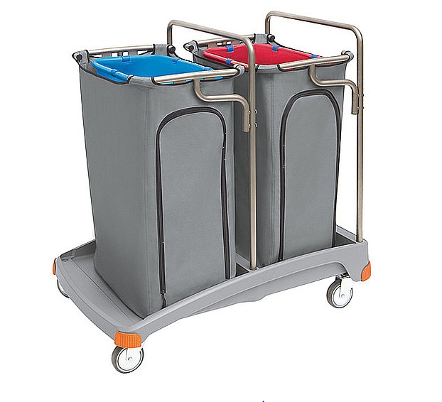 Zbieracze odpadów otwarte z obręczami na worki Splast 02.120. O TS TSO-0007