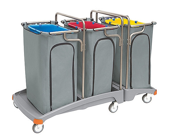 Zbieracze odpadów otwarte z obręczami na worki Splast 03.120. O TS TSO-0011