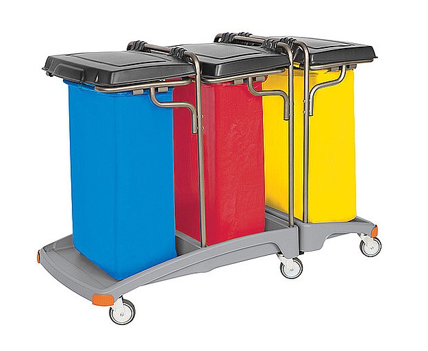 Zbieracze odpadów otwarte z obręczami na worki Splast 03.120. P TS TSO-0010