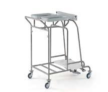 Zbieracze odpadów otwarte z obręczami na worki Hammerlit WU 175 (odpady)