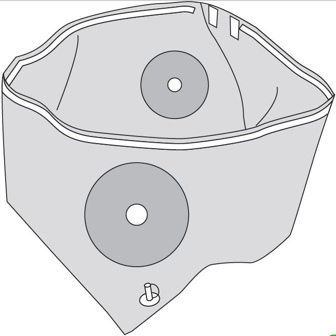 Zbiorniki na płyny BARRIER/MOLNLYCKE Torba do przechwytywania płynów 69200