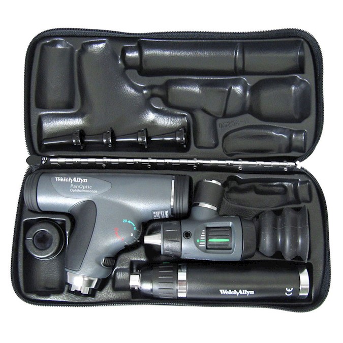 Zestawy diagnostyczne - otoskop i oftalmoskop Welch Allyn WA 97202-MVPS