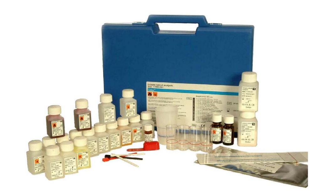 Zestawy do analizy kamieni moczowych DIASYS Zestaw do chemicznej analizy kamieni moczowych - 1 3139 99 90 351