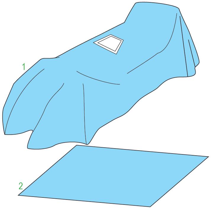 Zestawy do chirurgii ogólnej – obłożenia pola operacyjnego JKT/MOLNLYCKE Zestaw do laparoskopii III 380161