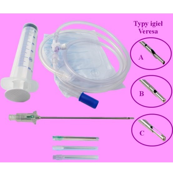 Zestawy do drenażu opłucnej MDL zestawy