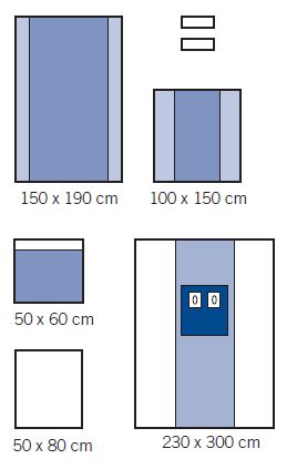 Zestawy do kardiologii – obłożenia pola operacyjnego OneMed 1240-02