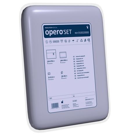 Zestawy do kardiologii – obłożenia pola operacyjnego Mercator Medical opero® SET