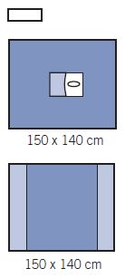 Zestawy do okulistyki – obłożenia pola operacyjnego OneMed 1281-01