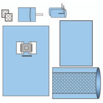 Zestawy do okulistyki – obłożenia pola operacyjnego ZARYS AT-OU
