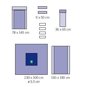 Zestawy do ortopedii – obłożenia pola operacyjnego OneMed 1231-100