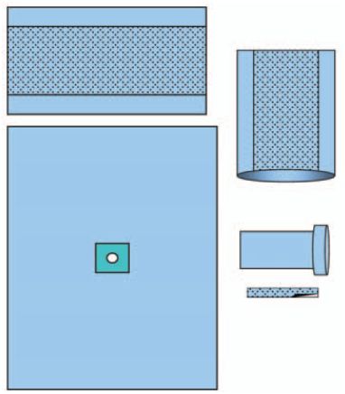 Zestawy do ortopedii – obłożenia pola operacyjnego ZARYS AT-ART EFI 2