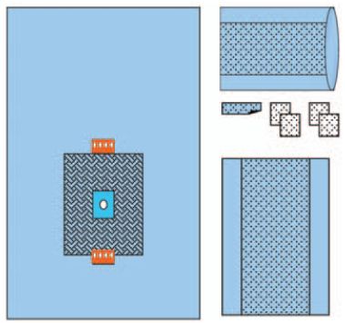 Zestawy do ortopedii – obłożenia pola operacyjnego ZARYS AT-ExT