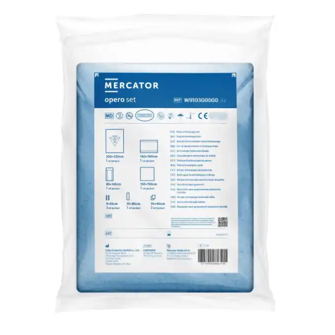 Zestawy do ortopedii – obłożenia pola operacyjnego Mercator Medical OPERO SET do kolana