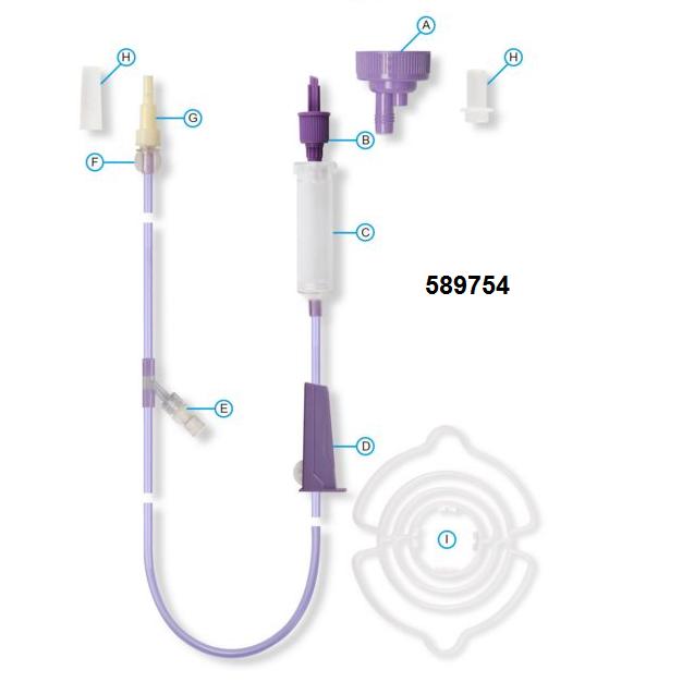 Zestawy do żywienia do pomp żywieniowych Nutricia Flocare - 589754 / 589824 / 589756
