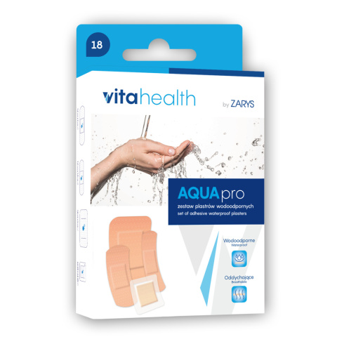 Zestawy przylepców i plastrów ZARYS AQUApro