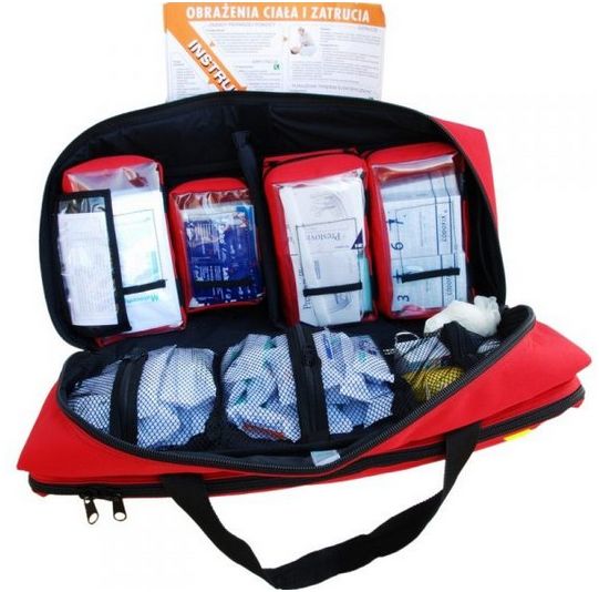 Zestawy ratownicze Boxmet ZPP typ B w torbie