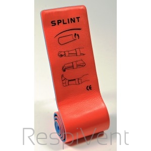 Zestawy szyn do unieruchomienia złamań Respivent Zwijana szyna usztywniająca typu splint