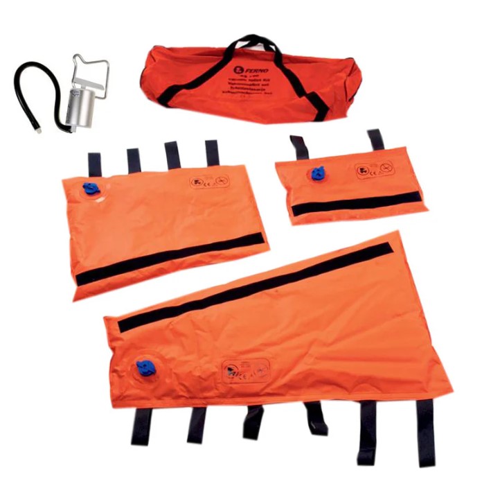 Zestawy szyn próżniowych do unieruchomienia złamań FERNO AS-190