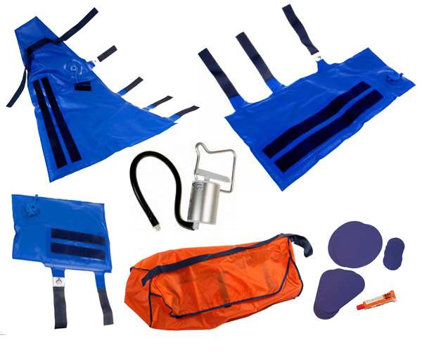 Zestawy szyn próżniowych do unieruchomienia złamań GERMA Zestawy szyn próżniowych 2