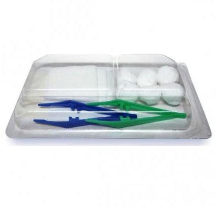 Zestawy zabiegowe sprzętów jednorazowych TZMO MATOSET do opatrunku