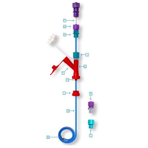 Zgłębniki żołądkowe, jelitowe i dwunastnicze Nutricia Flocare Bengmark PEG-J