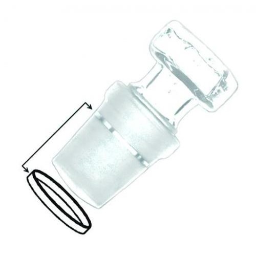 Akcesoria do destylacji i syntezy LLG Pierścienie uszczelniające do szlifów szklanych PTFE