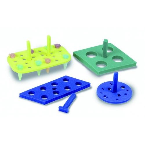 Akcesoria do urządzeń chłodniczych Heathrow Scientific Statywy pływające na probówki PE