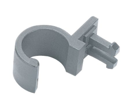 Akcesoria do wózków sprzątających Splast Zaczep szczotki szary ZACZ-0002