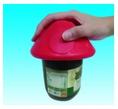 Akcesoria kuchenne dla osób niepełnosprawnych PDS CARE Antypoślizgowy otwieracz do słoików