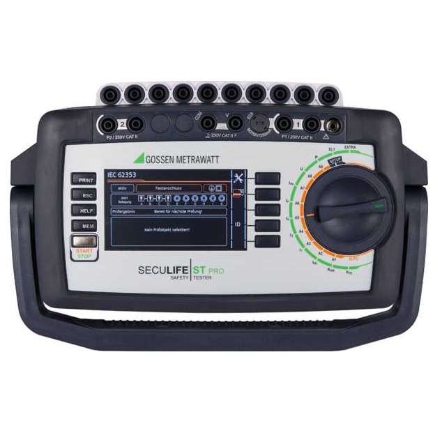 Analizatory bezpieczeństwa elektrycznego GOSSEN METRAWATT SECULIFE ST BASE / ST PRO